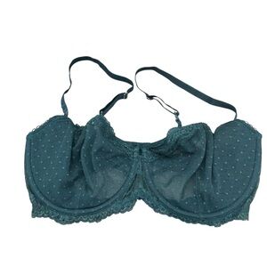 Dobreva 38E Bra Women’s Full Coverage Unlined Underwire Lace Mesh Sheer